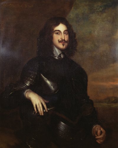 السير روبرت هادلستون (c.1597-1657) بواسطة مدرسة اللغة الإنجليزية