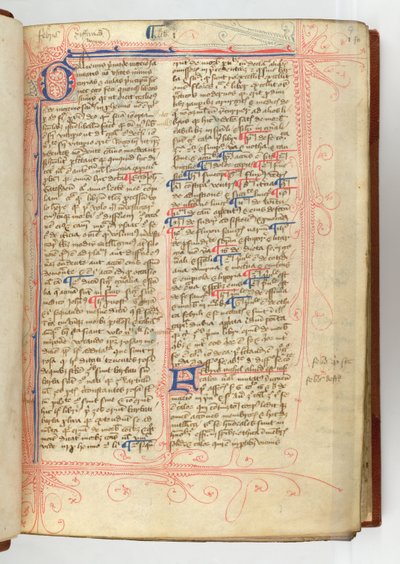 سلون 280 ، ص 9r ، مقدمة "روزا أنجليكا" ، بقلم جون جاديسدن بواسطة مدرسة اللغة الإنجليزية