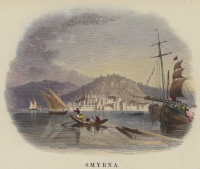 سميرنا (نقش ملون) بواسطة مدرسة اللغة الإنجليزية