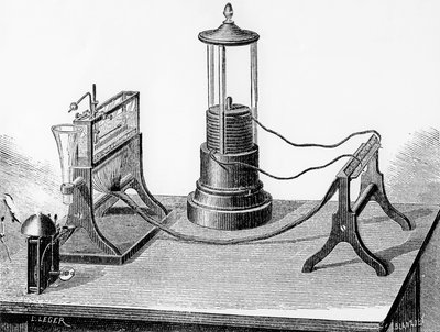 تلغراف Soemmerings ، 1883 بواسطة مدرسة اللغة الإنجليزية