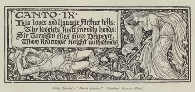 Spenser's "Faerie Queene" (نقش) بواسطة مدرسة اللغة الإنجليزية