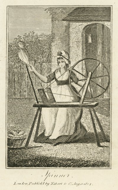 Spinner (engraving) بواسطة مدرسة اللغة الإنجليزية