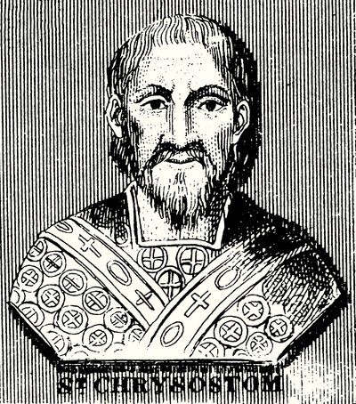 St Chrysostom (engraving) بواسطة مدرسة اللغة الإنجليزية