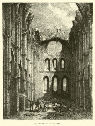 St Galgano قرب Chiusdino بواسطة مدرسة اللغة الإنجليزية