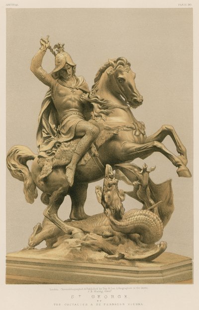 سانت جورج من The Chevalier A de Fernkorn ، فيينا بواسطة مدرسة اللغة الإنجليزية
