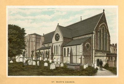 كنيسة القديسة مريم (ليثو ملون) بواسطة مدرسة اللغة الإنجليزية