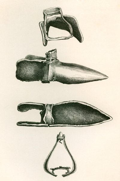 الركائب والسوليريت ، من الجيش البريطاني: أصوله وتقدمه ومعداته ، نُشر عام 1868. بواسطة مدرسة اللغة الإنجليزية