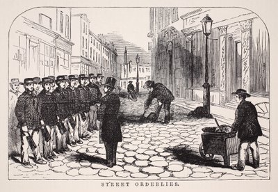 طلبيات الشوارع ، توضيح من London Labour و London Poor بقلم Henry Mayhew ، حانة. 1862 بواسطة مدرسة اللغة الإنجليزية