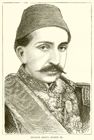 Sultan Abdul Hamid II  بواسطة مدرسة اللغة الإنجليزية