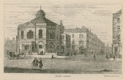 Surrey Chapel، Blackfriars Road، ساوثوارك (رولاند هيلز تشابل) بواسطة مدرسة اللغة الإنجليزية