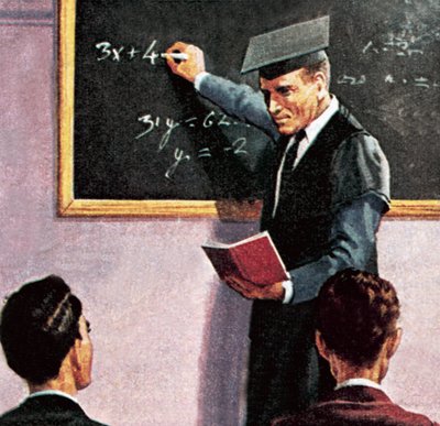 تعليم الجبر بواسطة مدرسة اللغة الإنجليزية