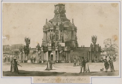 أقيم معبد كونكورد للسلام عام 1814 بواسطة مدرسة اللغة الإنجليزية
