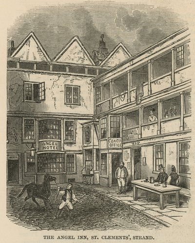 The Angel Inn ، سانت كليمنتس ، ستراند ، لندن بواسطة مدرسة اللغة الإنجليزية