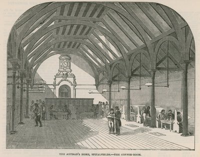 الحرفيين المنزل ، Spitalfields - غرفة القهوة بواسطة مدرسة اللغة الإنجليزية