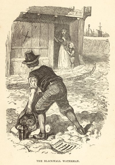 The Blackwall Waterman (نقش) بواسطة مدرسة اللغة الإنجليزية