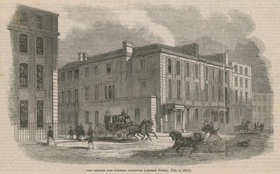 افتتح المعهد البريطاني والأجنبي يوم الجمعة 2 فبراير 1844 بواسطة مدرسة اللغة الإنجليزية