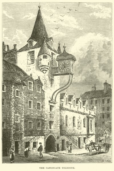 Canongate Tolbooth بواسطة مدرسة اللغة الإنجليزية