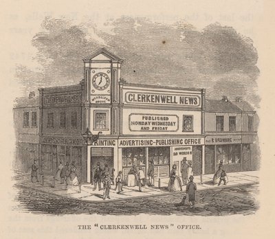مكتب أخبار Clerkenwell ، Clerkenwell ، لندن بواسطة مدرسة اللغة الإنجليزية
