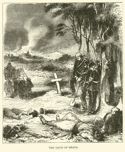 صليب الموت ، سبتمبر 1870 بواسطة مدرسة اللغة الإنجليزية