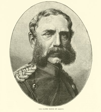 ولي ساكسونيا ، أغسطس 1870 بواسطة مدرسة اللغة الإنجليزية