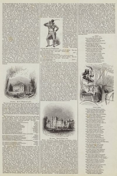 The Derby at Epsom (نقش) بواسطة مدرسة اللغة الإنجليزية