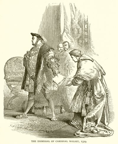 عزل الكاردينال وولسي 1529 بواسطة مدرسة اللغة الإنجليزية