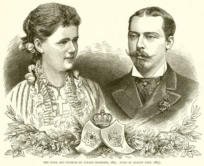 توفي دوق ودوقة ألباني (متزوج ، 1882. مات دوق ألباني ، 1884) بواسطة مدرسة اللغة الإنجليزية