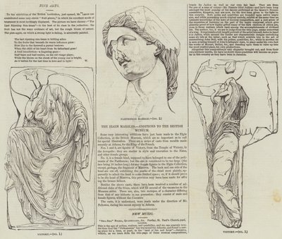 The Elgin Marbles (engraving) بواسطة مدرسة اللغة الإنجليزية
