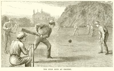 The Eton Boys at Cricket بواسطة مدرسة اللغة الإنجليزية