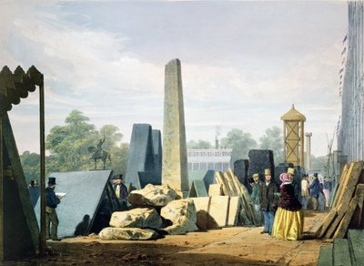 الخارج ، من صور ديكنسون الشاملة للمعرض الكبير لعام 1851 ، نشر 1854 بواسطة مدرسة اللغة الإنجليزية