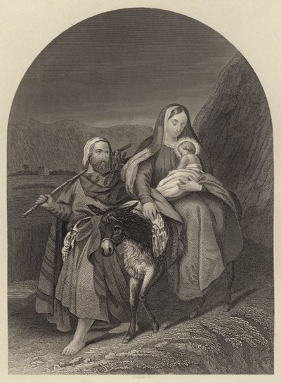 الرحلة إلى مصر (نقش) بواسطة مدرسة اللغة الإنجليزية