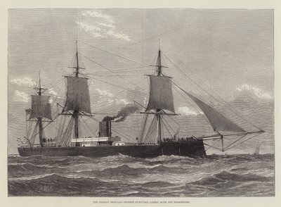 غرقت شركة Ironclad Grosser Kurfurst الألمانية مؤخرًا من فولكستون (نقش) بواسطة مدرسة اللغة الإنجليزية