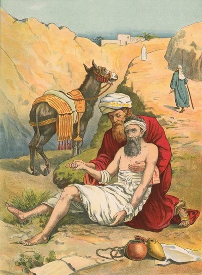 السامري الصالح بواسطة مدرسة اللغة الإنجليزية