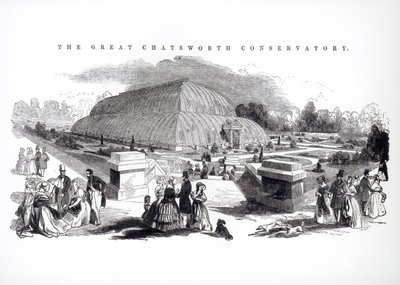 المعهد الموسيقي الكبير في تشاتسورث ، 1844 بواسطة مدرسة اللغة الإنجليزية