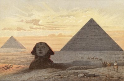 أبو الهول وأهرامات الجيزة بواسطة مدرسة اللغة الإنجليزية