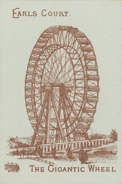 The Great Wheel ، إيرلز كورت ، لندن بواسطة مدرسة اللغة الإنجليزية