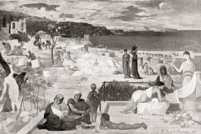 مستعمرة ماساليا اليونانية ، من Hutchinson History of the Nations ، حانة 1915 بواسطة مدرسة اللغة الإنجليزية