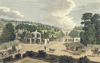 ممر Highgate من بوابة Turnpike في هولواي بواسطة مدرسة اللغة الإنجليزية