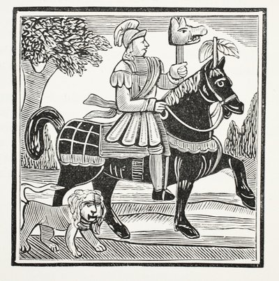 تاريخ الرجل ، إيرل وارويك ، توضيح من كتب الفصل الثاني عشر للكاتب جون أشتون ، حانة. 1882 بواسطة مدرسة اللغة الإنجليزية