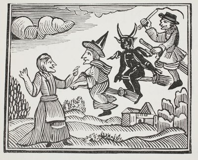تاريخ الأم شيبتون ، رسم توضيحي من كتب الفصل الثاني عشر للكاتب جون أشتون ، حانة. 1882 بواسطة مدرسة اللغة الإنجليزية