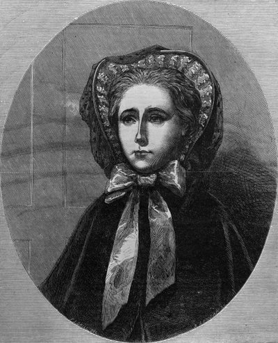 العسل. السيدة يلفيرتون ، 1861 (ورق الصحف) بواسطة مدرسة اللغة الإنجليزية