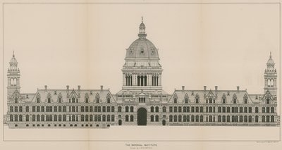 المعهد الإمبراطوري ، تصميم AW Blomfield بواسطة مدرسة اللغة الإنجليزية