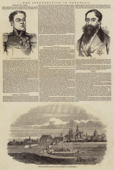 The Insurrection in Portugal (engraving) بواسطة مدرسة اللغة الإنجليزية