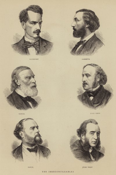 The Irreconcileables (engraving) بواسطة مدرسة اللغة الإنجليزية