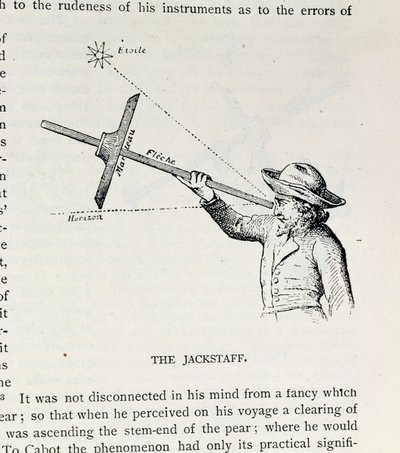ال Jackstaff ، من السرد والتاريخ النقدي لأمريكا ، حرره جاستن وينسور ، لندن ، 1886 بواسطة مدرسة اللغة الإنجليزية