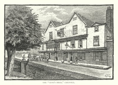 "رأس الملك"، شيغويل (نقش) بواسطة مدرسة اللغة الإنجليزية