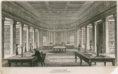 مكتبة مؤسسة لندن ، Finsbury Circus ، لندن بواسطة مدرسة اللغة الإنجليزية