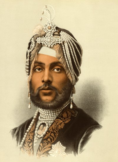 المهراجا دوليب سينغ بواسطة مدرسة اللغة الإنجليزية