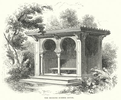 The Moorish Summer House (engraving) بواسطة مدرسة اللغة الإنجليزية