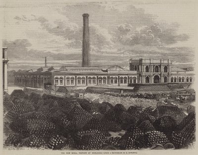 The New Shell Factory at Woolwich (engraving) بواسطة مدرسة اللغة الإنجليزية